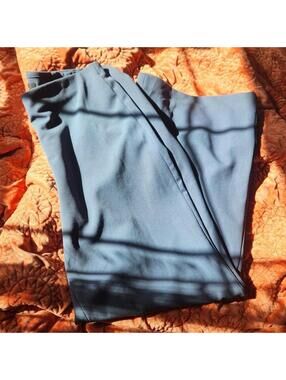 Blue White House Black Market Wide Leg Pull on trousers